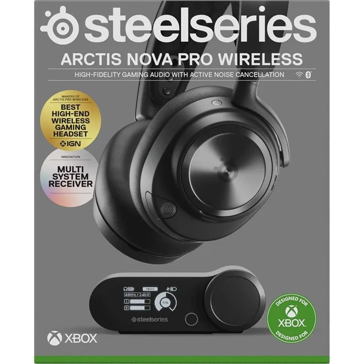 خرید هدست SteelSeries Arctis Nova Pro برای XBOX - بی سیم