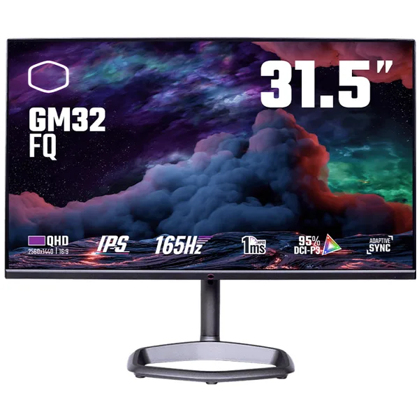 خرید مانیتور Cooler Master GM32-FQ - کیفیت QHD - سایز 32 اینچ