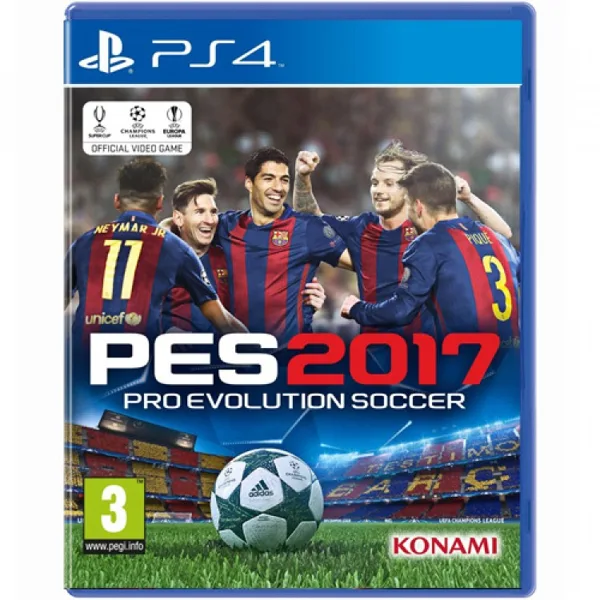 Pes 2017- PS4 کارکرده
