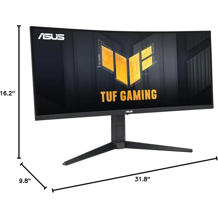 خرید مانیتور Asus TUF Gaming VG34VQEL1A - کیفیت UWQHD -خمیده - سایز ۳۴ اینچ