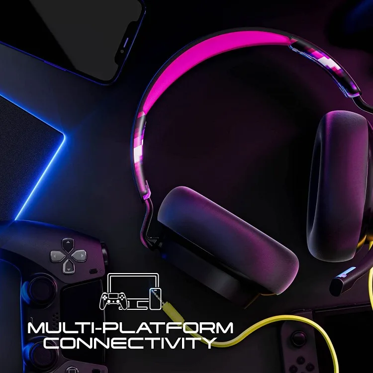 خرید هدست Skullcandy SLYR - رنگ Digi-Hype سیاه