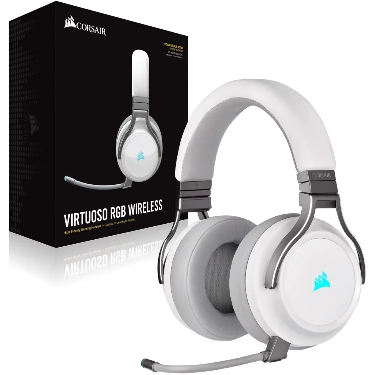 خرید هدست Corsair Virtuoso RGB - سفید