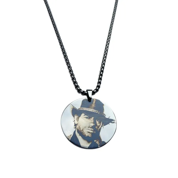 خرید گردنبند رها گالری - طرح لوگو Arthur Morgan