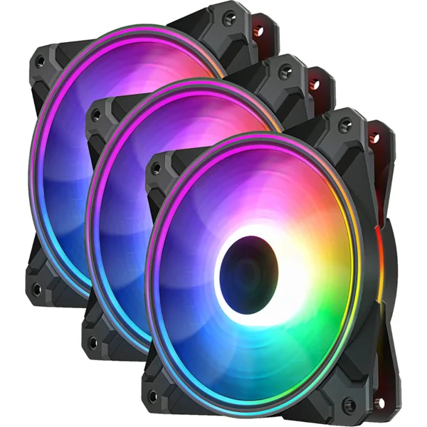 خرید فن کیس DeepCool CF120 Plus - پک سه تایی