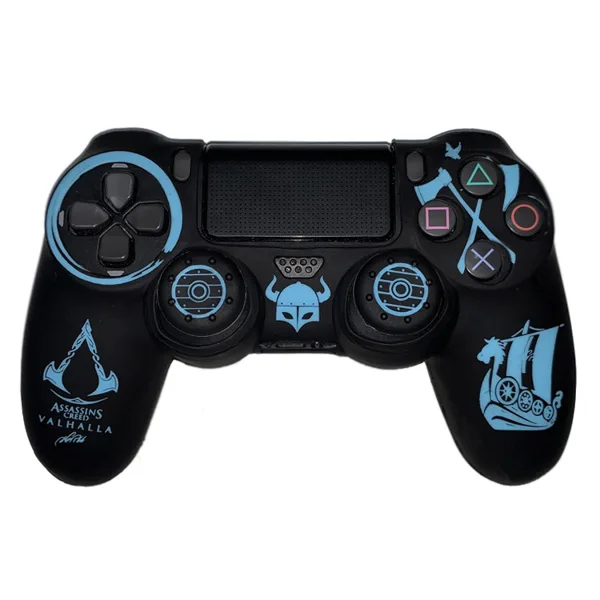 روکش کنترلر و آنالوگ Dualshock 4 - طرح بازی Assassin's Creed Valhalla