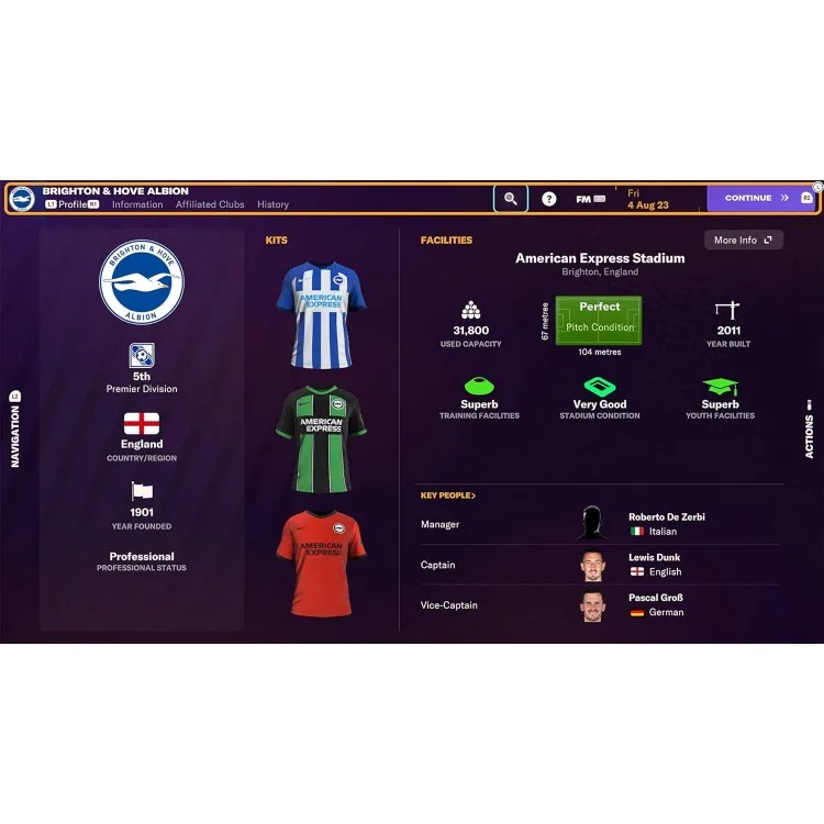 خرید بازی Football Manager 2024 Console برای PS5
