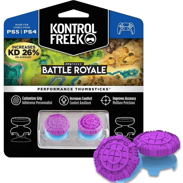 خرید روکش آنالوگ KontrolFreek مخصوص PS5 و PS4 - نسخه Battle Royale