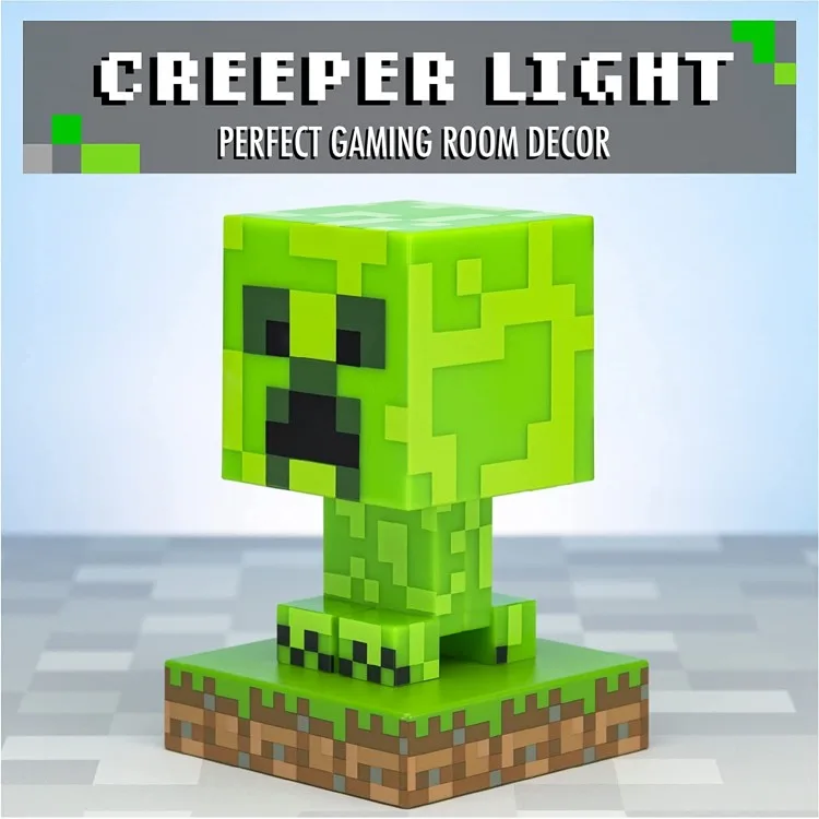 خرید لامپ Paladone Icon - طرح Creeper از بازی ماینکرفت
