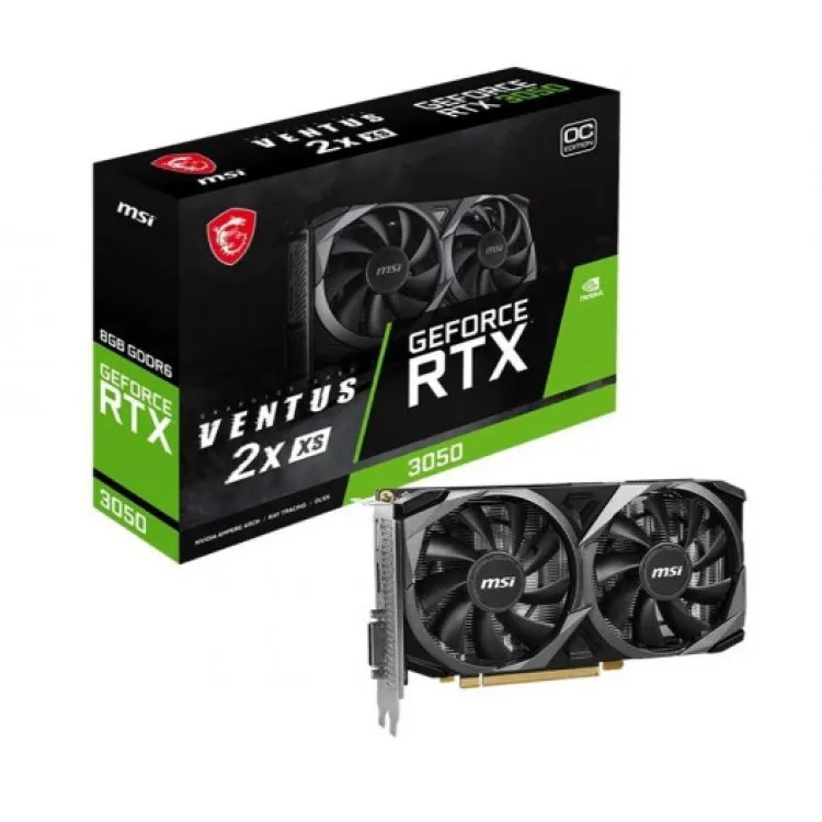 خرید کارت گرافیک MSI GeForce RTX 3050 Ventus 2X OC - حافظه هشت گیگابایت