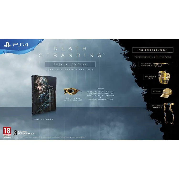 خرید بازی Death Stranding Special Edition برای PS4 کارکرده